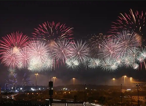 凤凰县焰火晚会